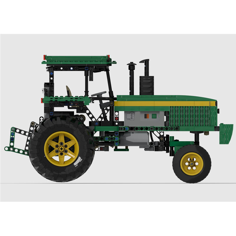 Urban Farming And Urban Agriculture - MOC-50935 Urban Farm Agriculture 1980s Tractor