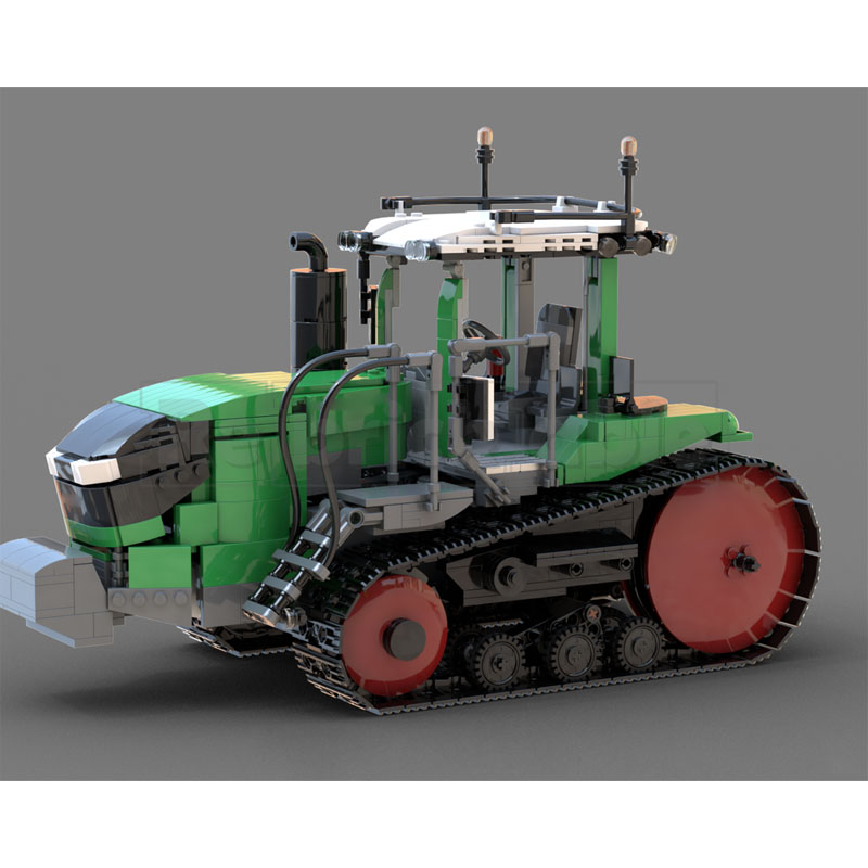 Urban Farming And Urban Agriculture - MOC-260781 Urban Farm Agricultural Tractor Building
